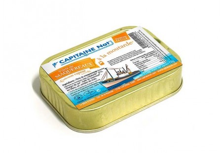 Filets de maquereaux à la moutarde - Format 1/6 - Capitaine Nat