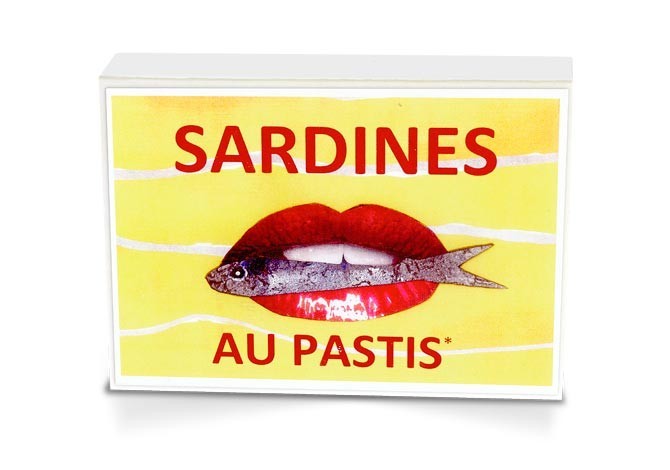 Boite collector - Sardines à l'huile d'olive extra vierge et pastis bio* - 1/6 Boite collector - Sardines à l'huile d'olive extra vierge et pastis bio* - 1/6