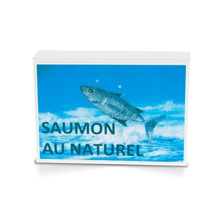Boite collector - Saumon sauvage au naturel - Format 1/6 - Capitaine Nat