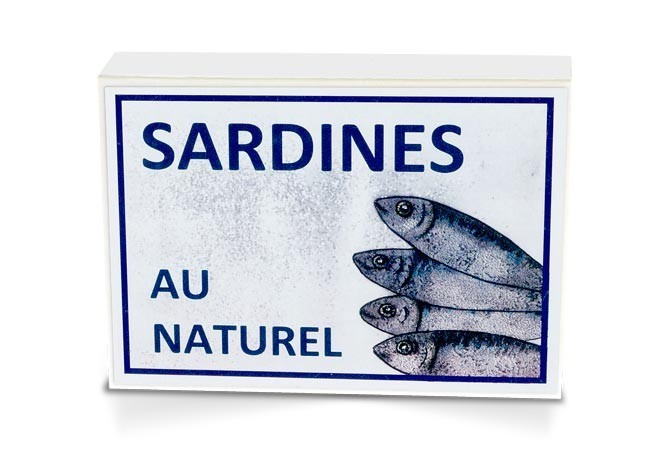 Boite collector - Sardines au naturel - 1/6