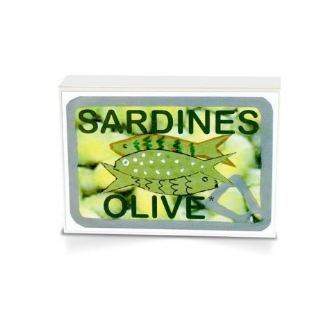 Boite collector - Sardines à l’huile d’olive vierge extra bio - Format 1/6 - Capitaine Nat