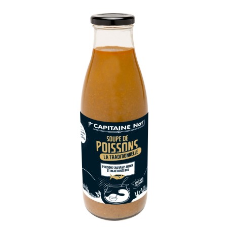 Soupe de poisson﻿s de roche traditionnelle