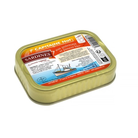 Sardines aux poivrons et piment bio*﻿ - 1/6