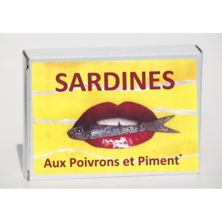 Boite collector - Sardines aux poivrons et piment bio*﻿ - 1/6