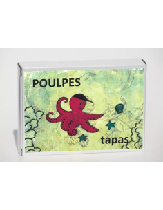 Boite collector - Tapas poule  - Format 1/6 - Capitaine Nat