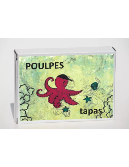Boite collector - Tapas poule  - Format 1/6 - Capitaine Nat