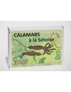 Boite collector - Tapas Calamar à la Sétoise  - Format 1/6 - Capitaine Nat