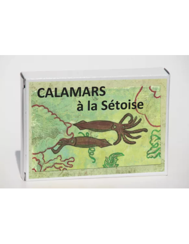 Boite collector - Tapas Calamar à la Sétoise  - Format 1/6 - Capitaine Nat