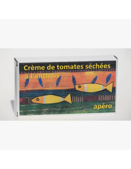 Boite collector - Apéro crème de tomates séchées à l'anchois - Format 1/10 - Capitaine Nat