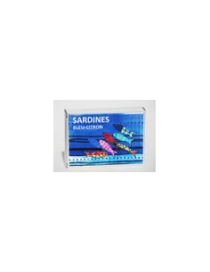 Boite collector - Sardines bleu citron - 1/6