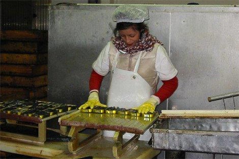 Mise sur grille de cuisson